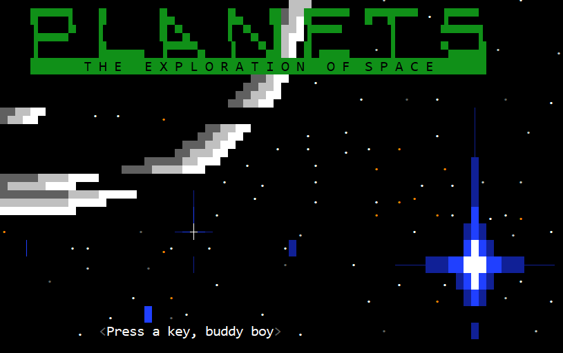 Planets TEOS - Classic Doorgames on Arcadia BBS