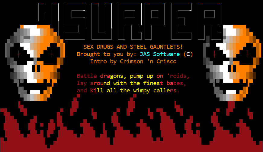 Usurper - Classic Doorgames on Arcadia BBS