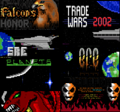 Tradewars 2002, Legend of the Red Dragon (Lord), Barren Realms Elite, Falcon's Honor, Usurper